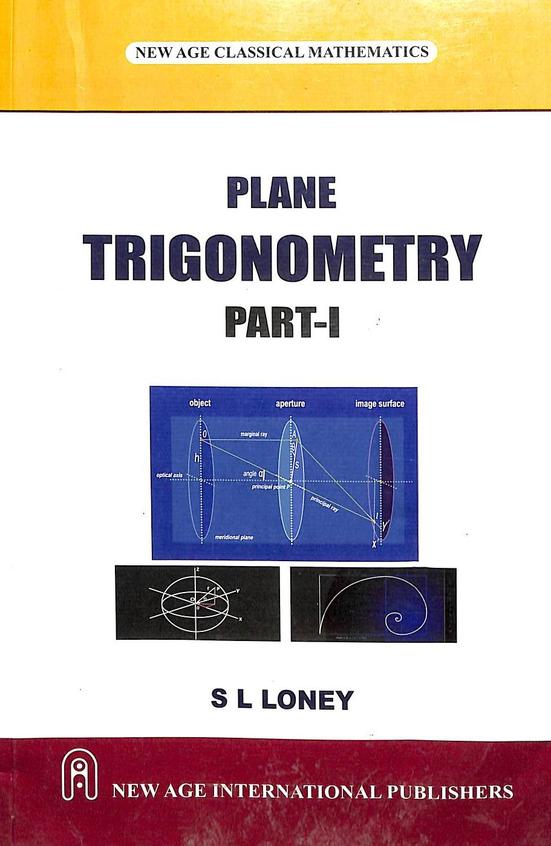 Buy Plane Trigonometry Part 1 book : Sl Loney , 938592348X ...