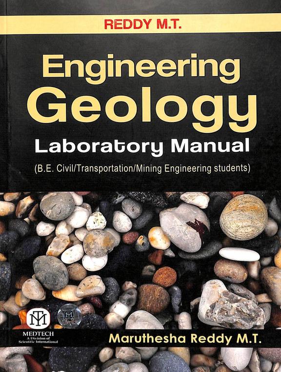 Buy Engineering Geology Laboratory Manual book : Mt Reddy , 9385998331 ...