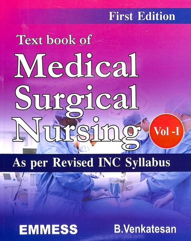 Buy Textbook Of Medical Surgical Nursing Set Of 2 Vol : As Per Revised ...