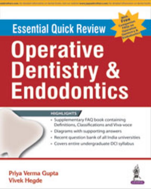 Essential Quick Review Operative Dentistry & Endodontics