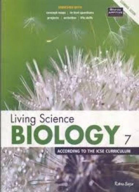 Buy Living Science Biology Class 7 According To The Icse Curriculum ...