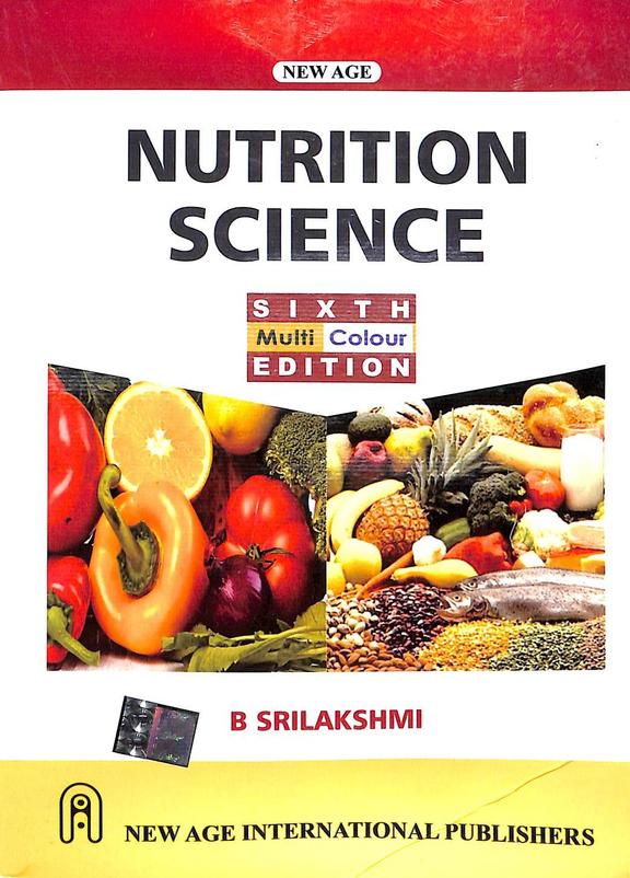 Buy Nutrition Science Book : B Srilakshmi , 9386418886, 9789386418883 ...