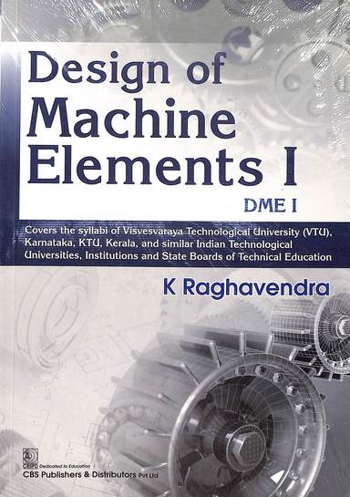 Buy Design Machine Elements 1 Dme 1 For 5th Sem : Vtu book : K ...