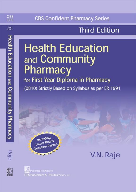 Health Education & Community Pharmacy For First Year Diploma