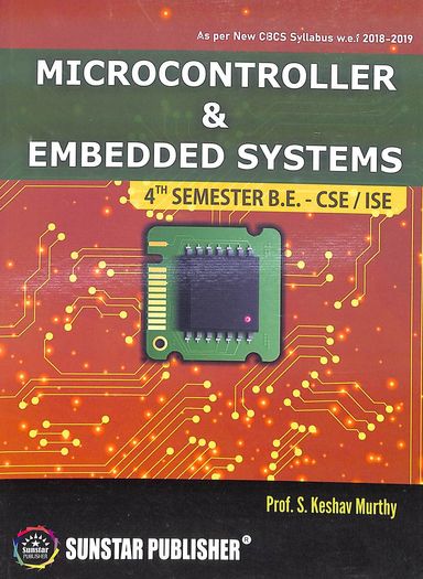 Buy Microcontroller & Embedded Systems 4th Sem Be Cse/ Ise book ...