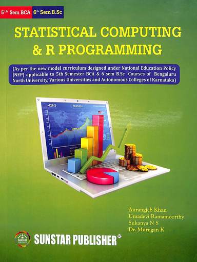 Buy Statistical Computing & R Programming For 5th Sem Bca & 6th Sem Bsc ...