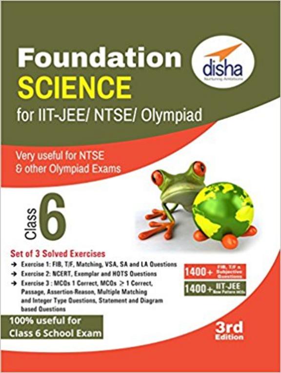 Buy Foundation Science Class 6 For Iit Jee Ntse Olympiad Book : Na ...