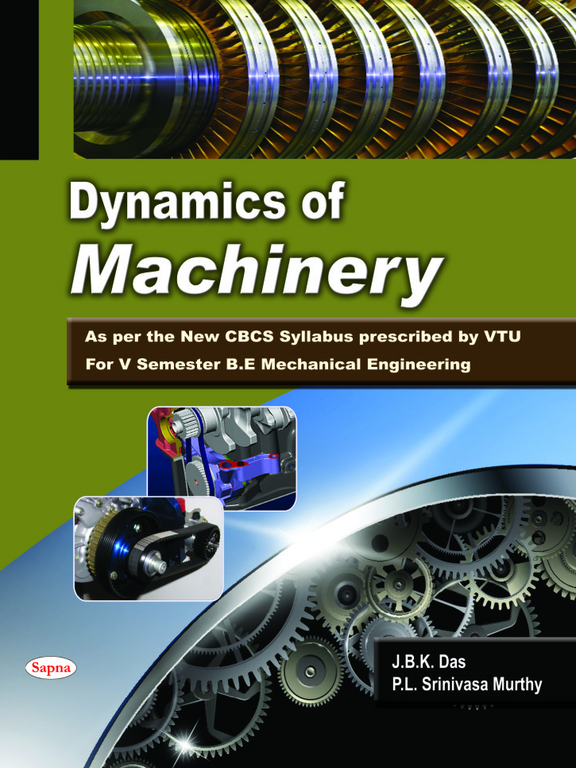 Buy Dynamics Of Machinery : Vtu For 5 Th Semester Be Mechanical ...