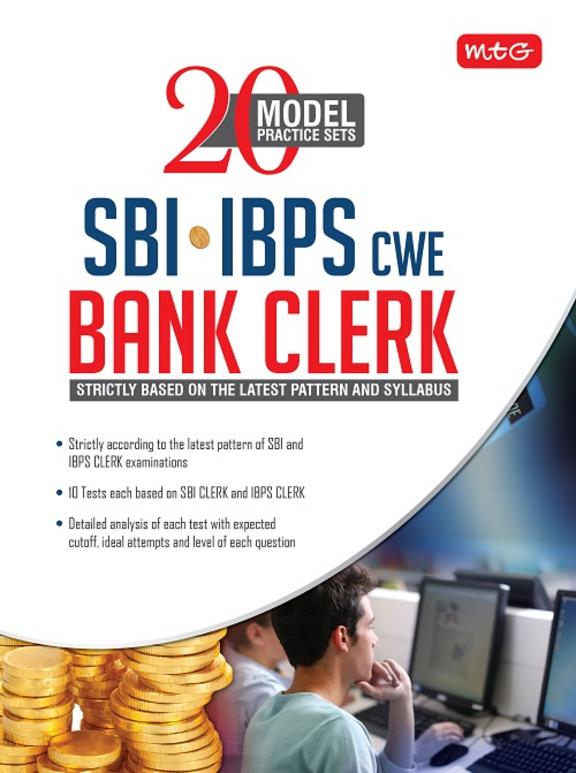 Sbi Ibps Cwe Bank Clerk 20 Model Practice Sets