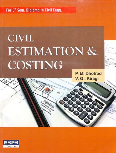 Buy Civil Estimating & Costing For 5 Sem Diploma In Civil Engineering ...