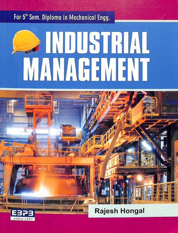 Buy Industrial Management For 5th Sem Diploma In Mechanical Engg. book