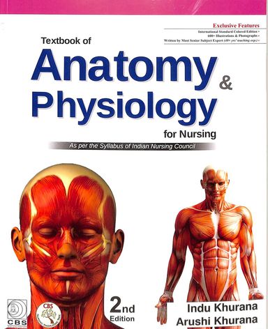 Textbook Of Anatomy & Physiology For Nursing