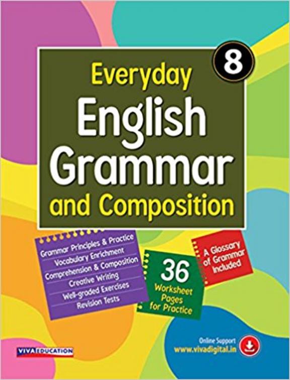 English Grammar Book Class 8 Pdf