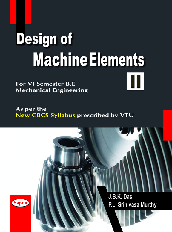 Design Of Machine Elements 2 For Be 6th Sem Mechanical Engineering : Vtu