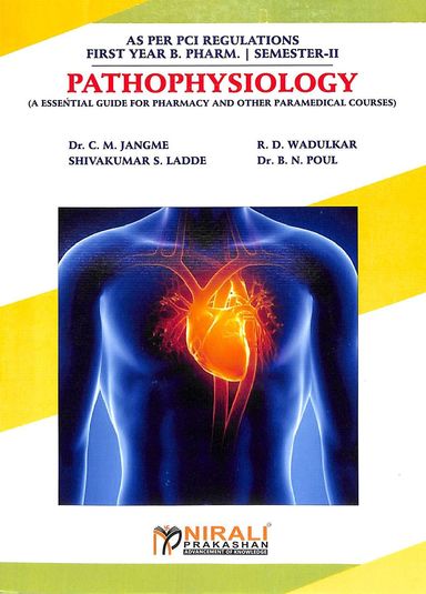 Buy Textbook Of Pathophysiology First Year B Pharm Semester 2 book : Cm ...