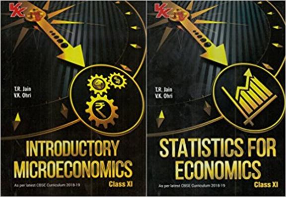 Buy Introductory Microeconomics Statistics For Economics Class 11 Set Of 2 Books Cbse Book Tr Jain Vk Ohri Sapnaonline Com India