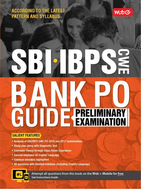 Sbi Ibps Cwe Bank Po Guide Preliminary Examination