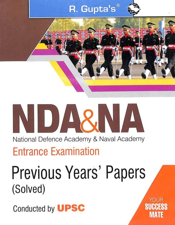 Nda & Na Entrance Examination Previous Years Papers Solved