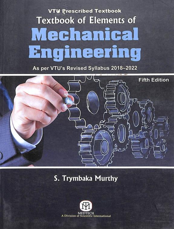 Buy Textbook Of Elements Of Mechanical Engineering As Per Vtu book ...