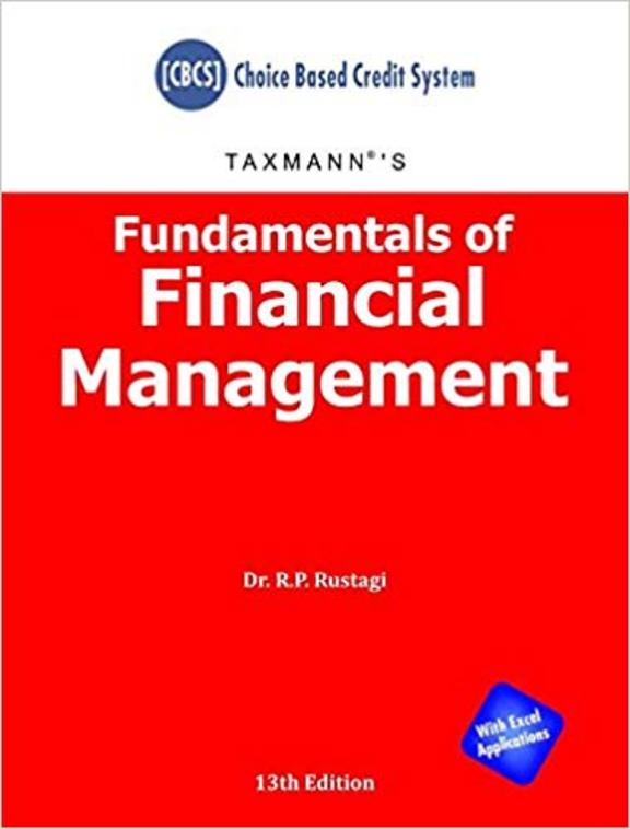 Buy Fundamentals Of Financial Management Book : Rp Rustagi , 9387957705 ...