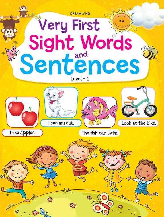 Very First Sight Words Sentences : Level 1