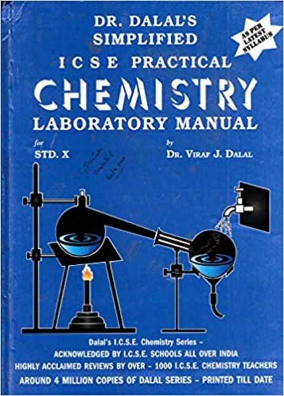 Buy Simplified Icse Practical Chemistry Laboratory Manual Class 10 For