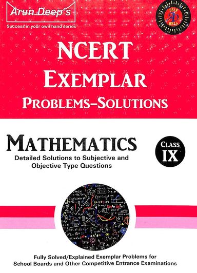 Buy Ncert Exemplar Mathematics Problem Solution Class 9 For 2025 ...