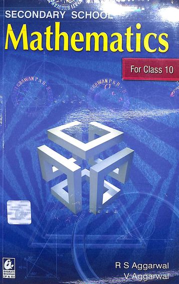 Buy Secondary School Mathematics For Class 10 book : Rs Aggarwal,V ...