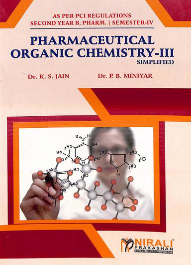 Buy Pharmaceutical Organic Chemistry 3 : 2nd Year B Pharm 4th Sem book ...
