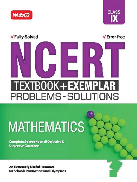 Buy Ncert Textbook Exemplar Problems Soulations Mathematics Class 9 : Cbse  book : Na , 9389167396, 9789389167399 -  India