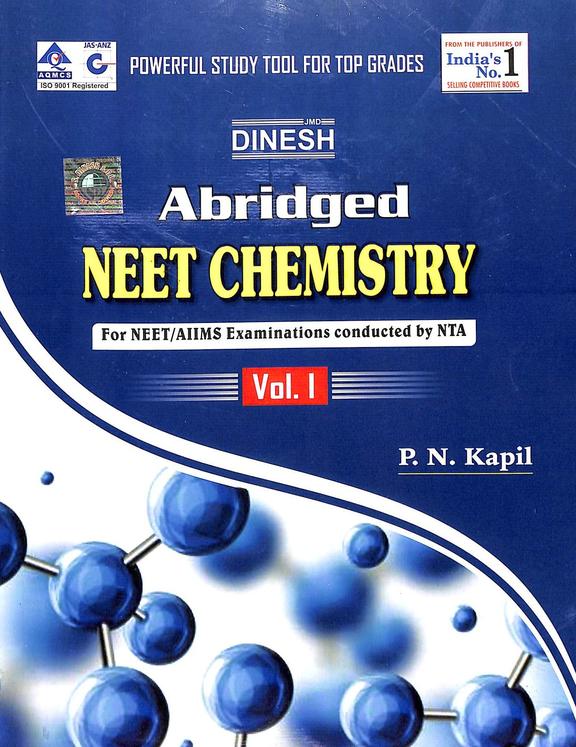 Abridged Neet Chemistry Set Of 2 Vols