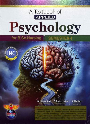 Text Book Of Applied Psychology For Bsc Nursing First Year 1 Semester