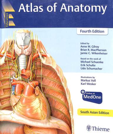 Atlas Of Anatomy : South Asian Edition
