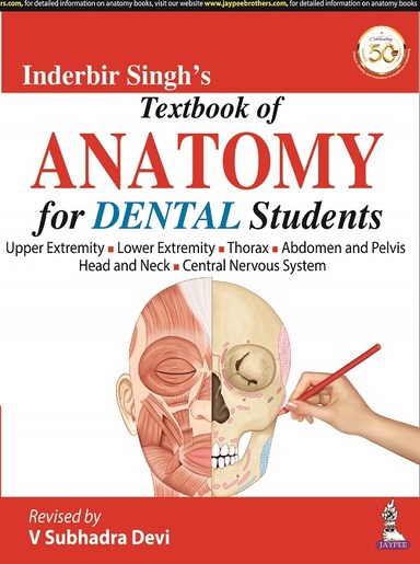 Inderbir Singh Textbook Of Anatomy For Dental Students