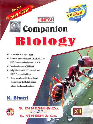 Companion Biology Class 12 : Cbse