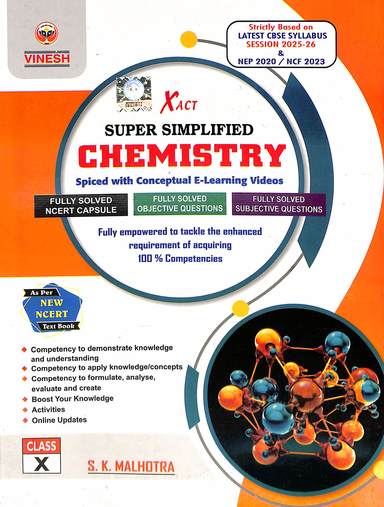 Xact Super Simplified Chemistry Class 10 Cbse : Nep