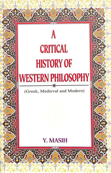 Critical History Of Western Philosophy