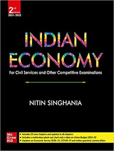 Buy Indian Economy For Civil Services Other Compitative Examinations Book Nitin Singhania Sapnaonline Com India