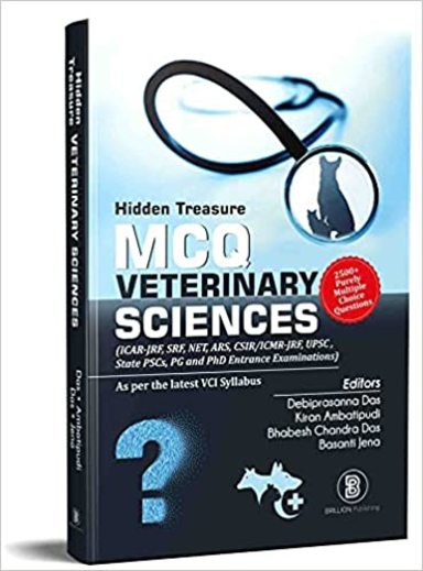 Mcq Veterinary Sciences : Icar Jrf Srf Net Ars Csir Icmr Jrf Upsc State Pscs Pg & Phd