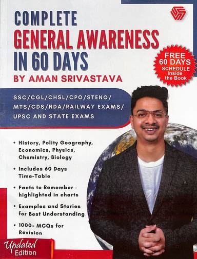 Complete General Awareness In 60 Days Ssc Cgl Chsl Cpo Steno Mts Cds Nda Railway Exams Upsc
