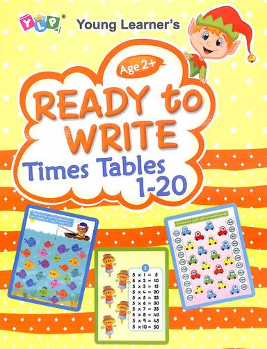 Ready To Write Times Tables 1 To 20 Age 2+