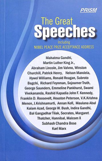 Great Speeches : Including Nobel Peace Prize Acceptance Address