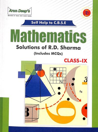 Buy Self Help To Cbse Mathematics For Class 9 Solutions Of Rd Sharma ...