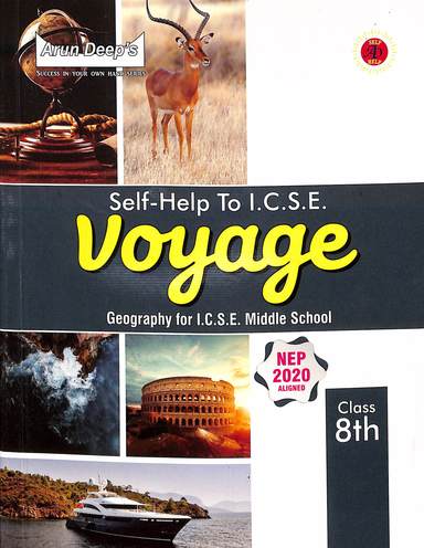 Self Help To Icse Voyage Geography For Middle School Class 8