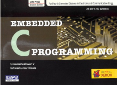 Buy Embedded C Programming For 4th Sem Diploma In Electronics ...