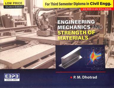 Engineering Mechanicas & Strength Of Materials For 3 Sem Diploma In Civil Engg