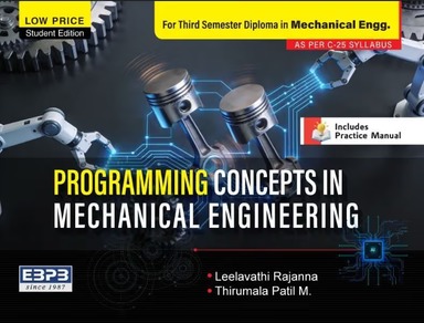 Programming Concepts In Mechanical Engineering For 3 Sem Diploma In Mechanical Engg