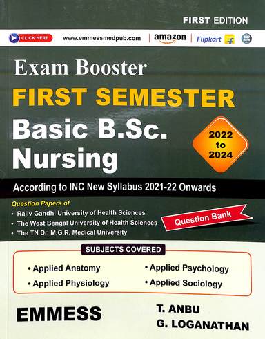 Exam Booster First Semester Basic B.Sc. Nursing