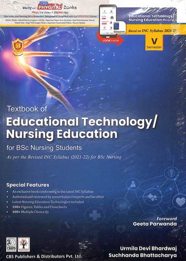 Textbook Of Educational Technology Nursing Education For Bsc Nursing Students