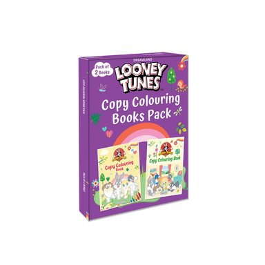 Dreamland Publications Looney Tunes Copy Colouring Books Pack ( Pack of 2 ) main image 0